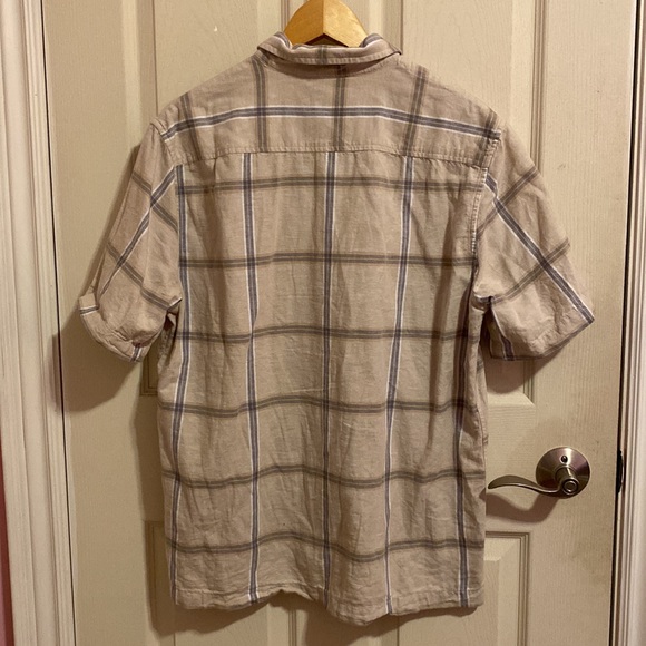 Linen Blend Button-Down - Picture 2 of 4